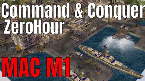 MAC M1 : Command and Conquer .